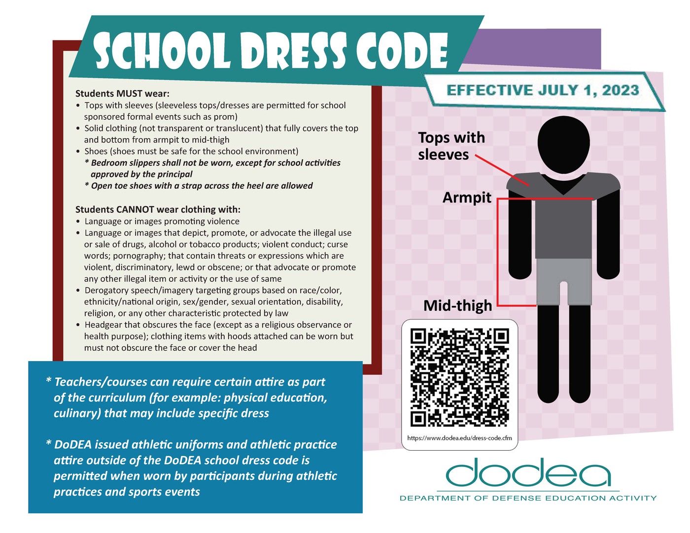 DoDEA Dress Code
